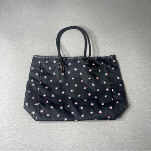 Victoria’s Secret Floral & Striped Reversible Tote Bag